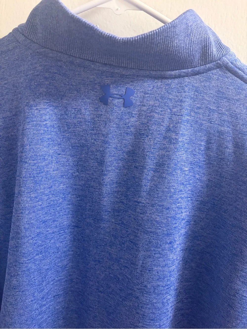 Under Armour Men’s Coldgear Blue Quarter-Zip Performance Pullover